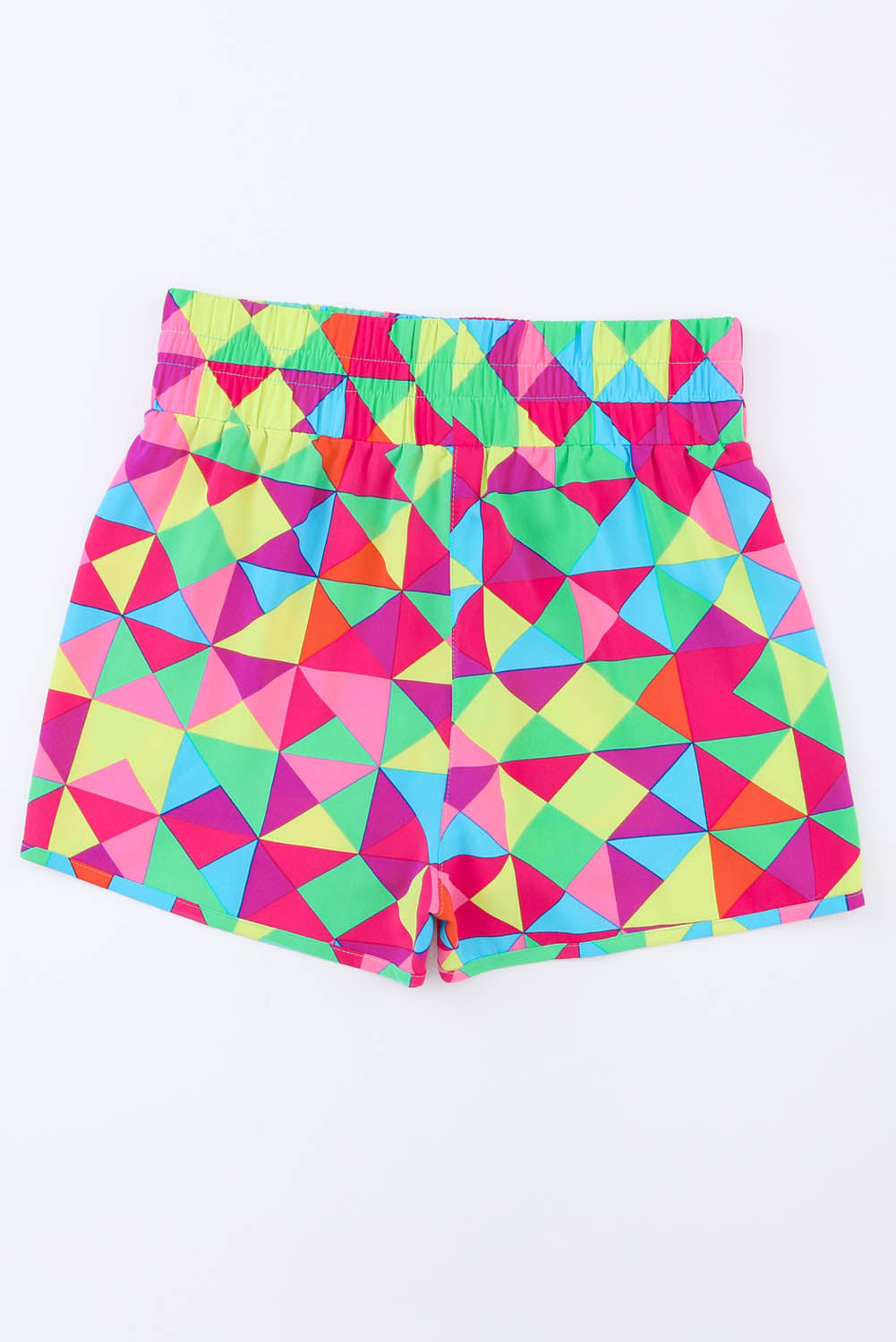 Pink Leopard High Waisted Athletic Shorts - LA Grand