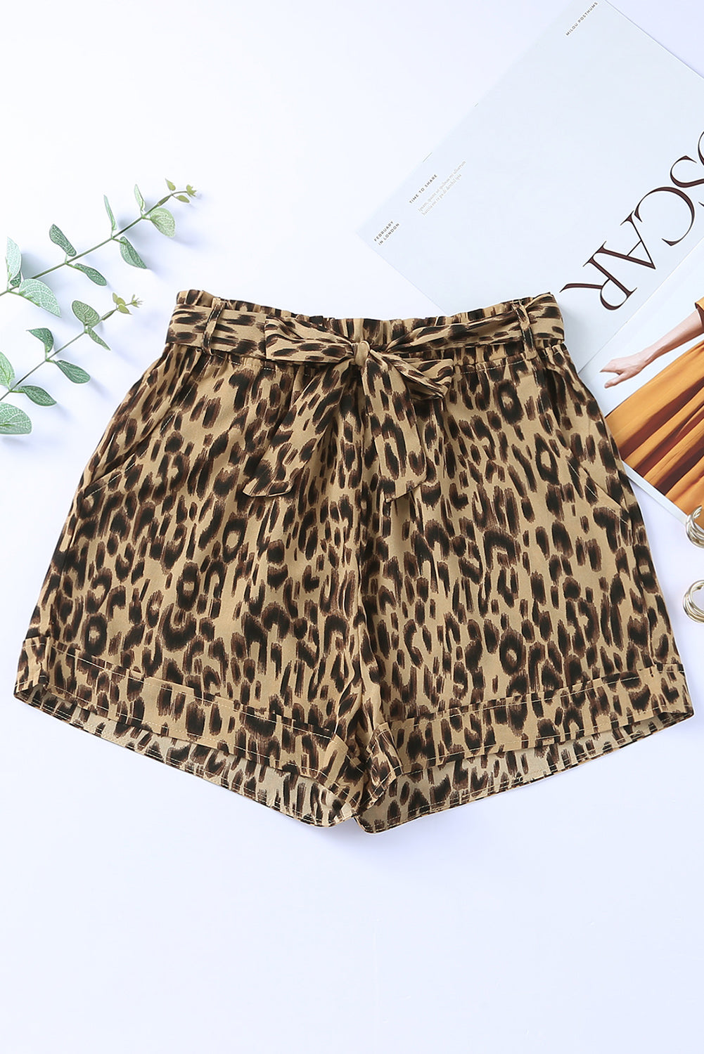 Animal Print Casual Shorts - LA Grand