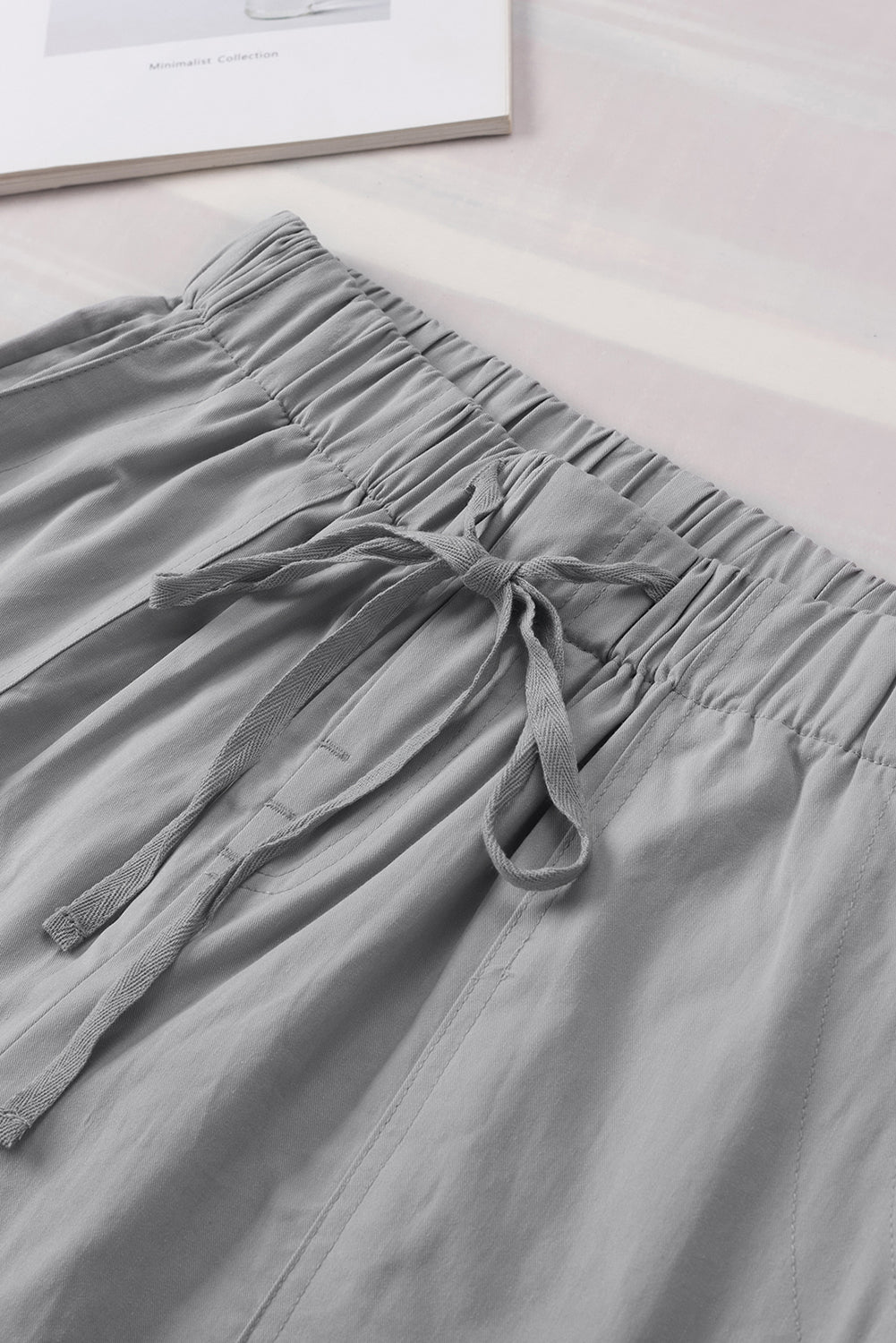 Orange Strive Pocketed Tencel Shorts - LA Grand