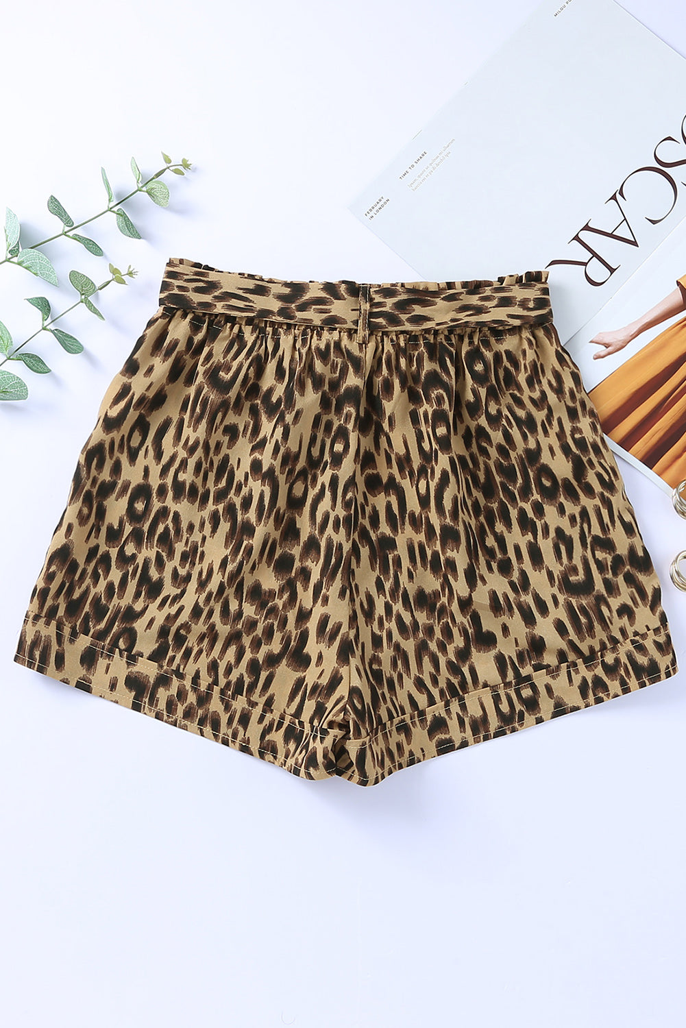 Animal Print Casual Shorts - LA Grand