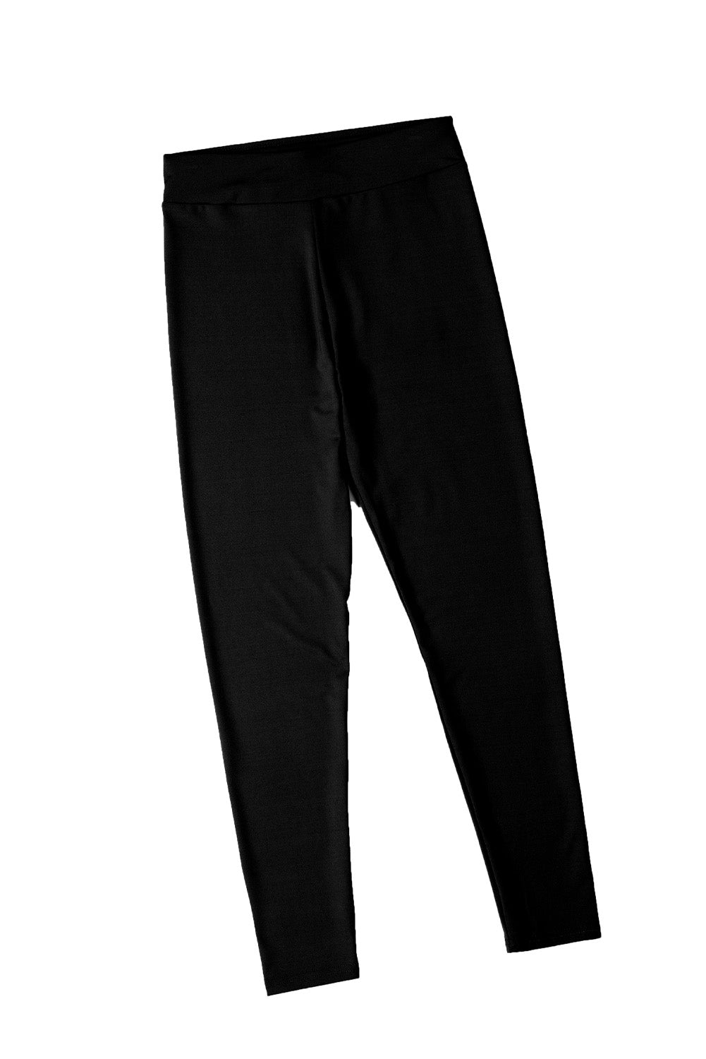 Black Stretchy Fit High Waist Leggings - LA Grand