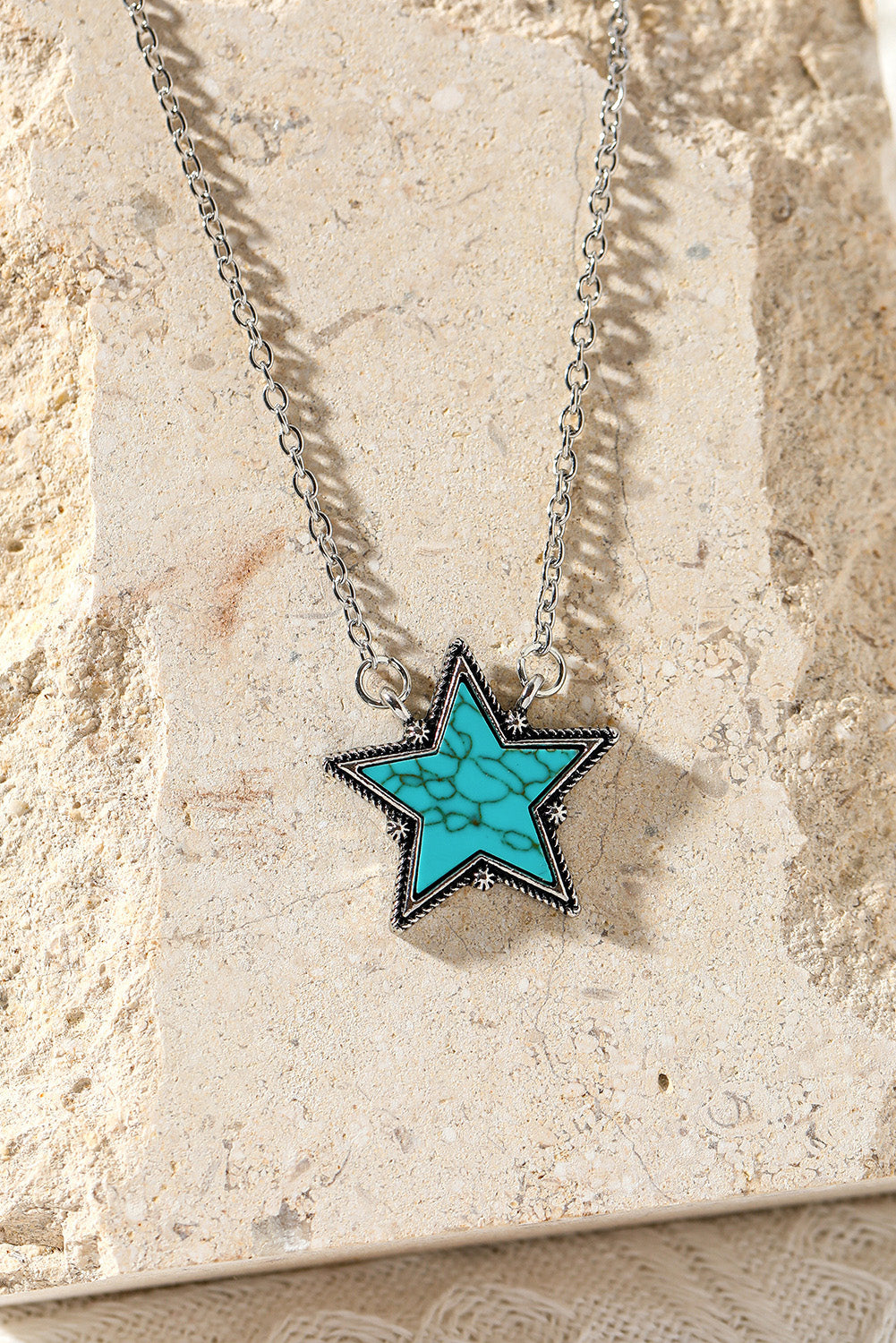 Black Star Pendant Necklace - LA Grand