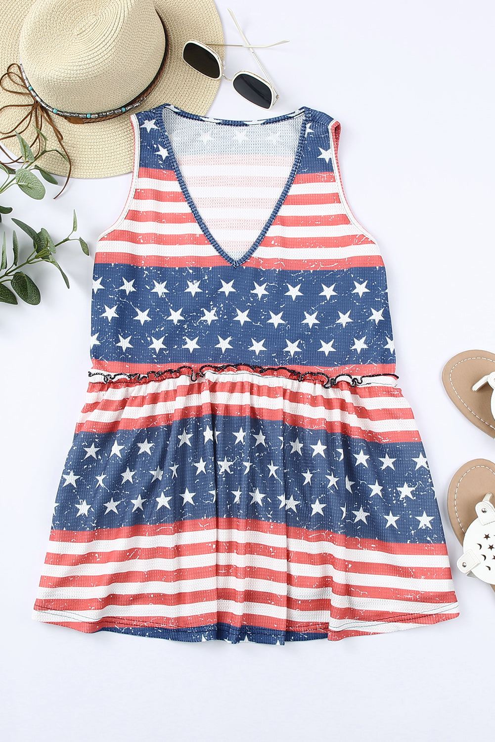 National Flag Flowy Tank - LA Grand