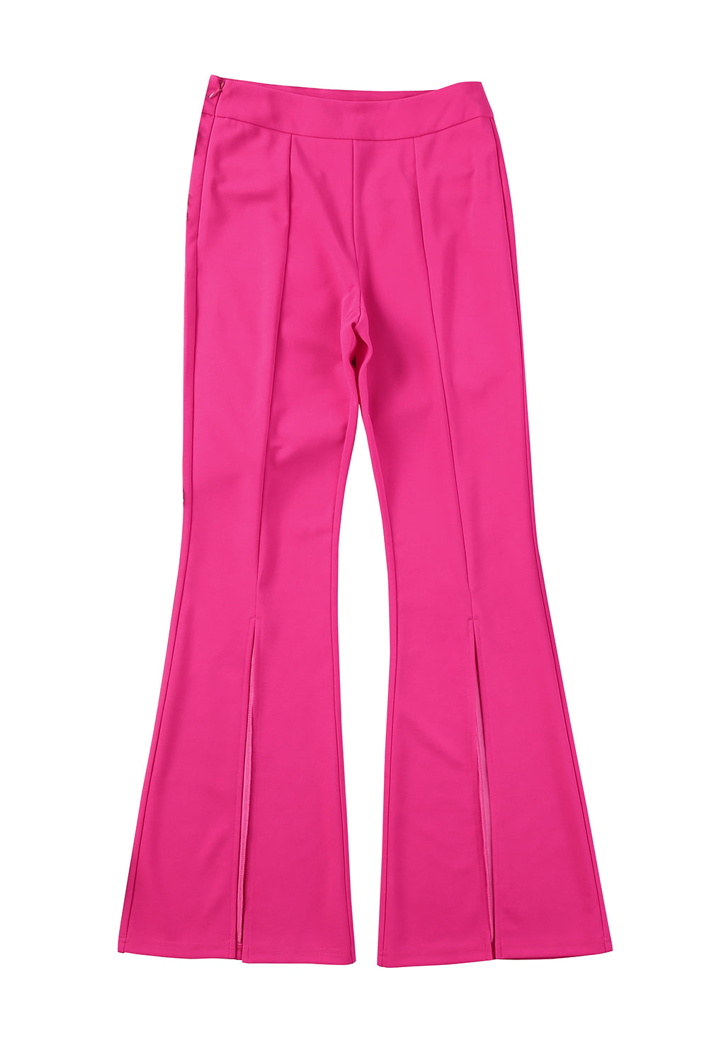 Rose Split Hem High Waist Pants - LA Grand