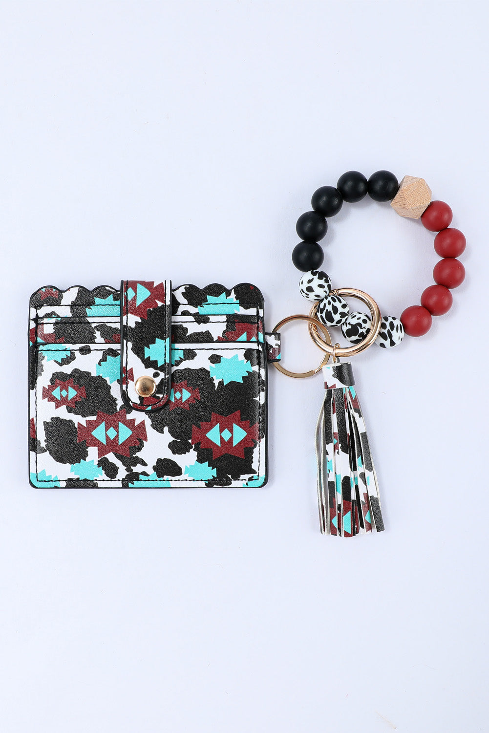 Casual Western Fashion Card Bag Bracelet Key Ring - LA Grand