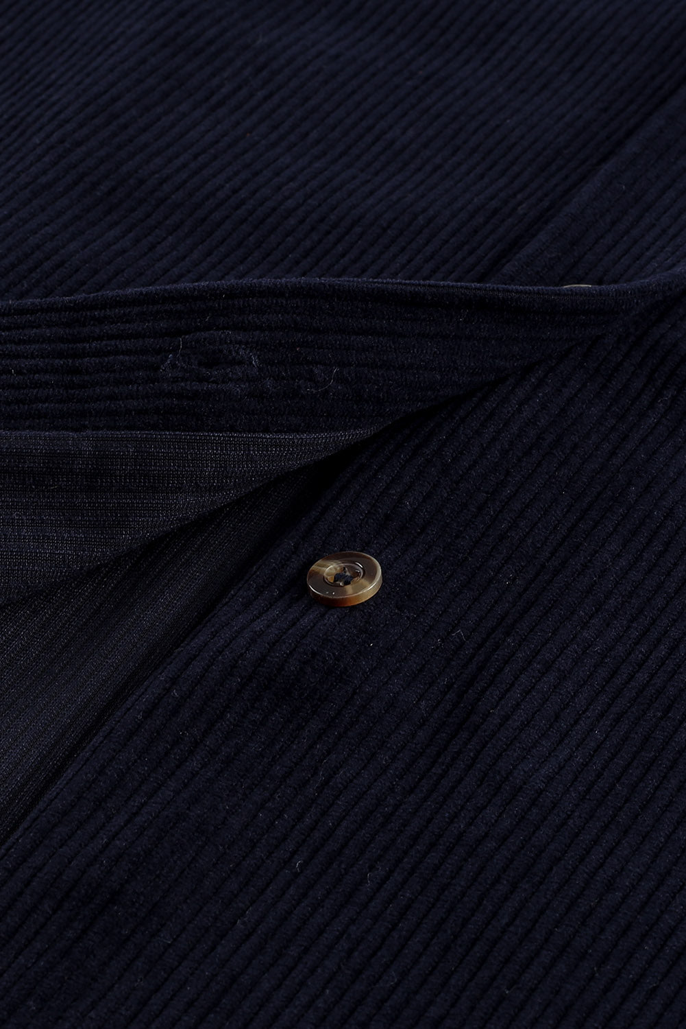 Brown Corduroy Button Pocket Shirt - LA Grand