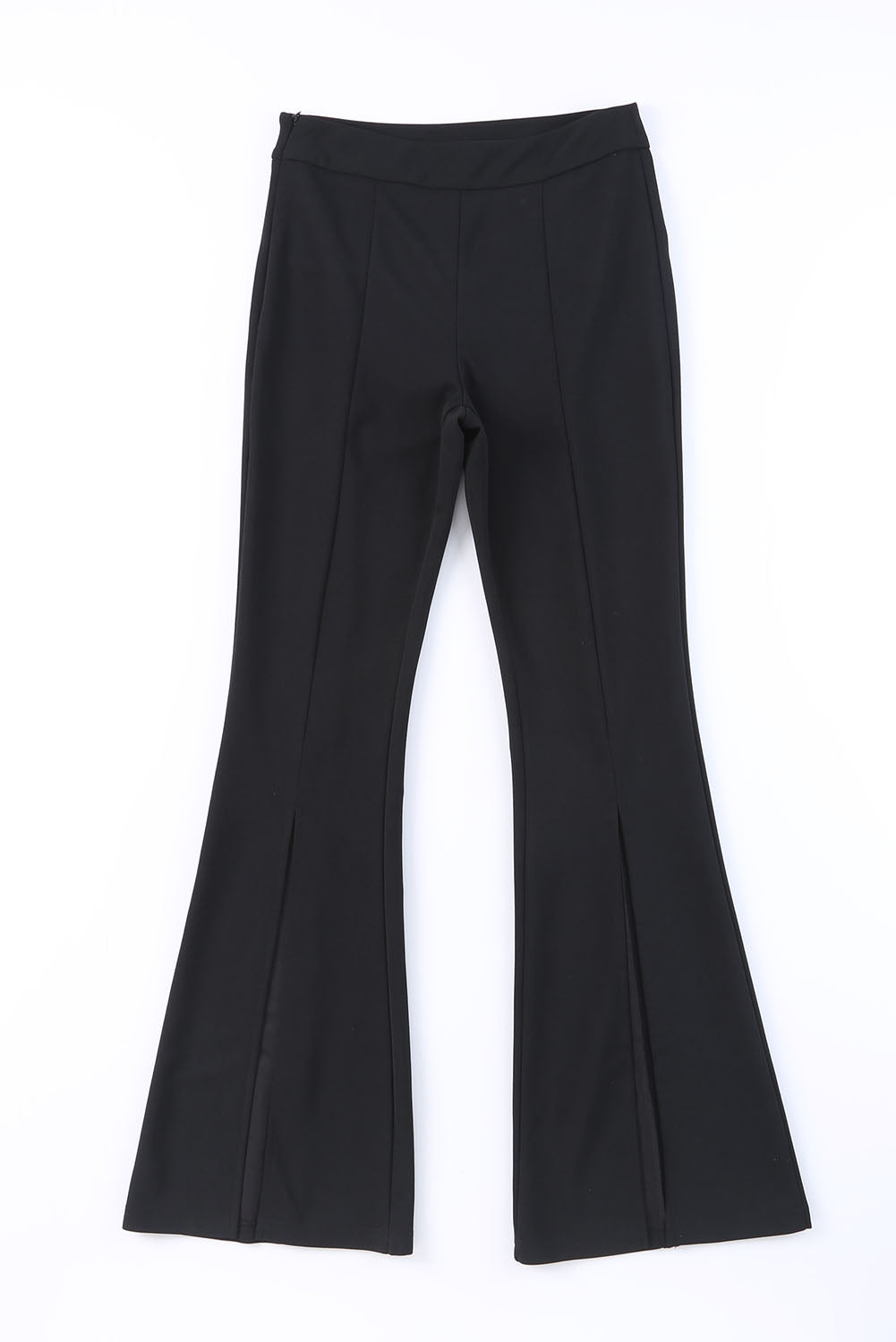 Rose Split Hem High Waist Pants - LA Grand