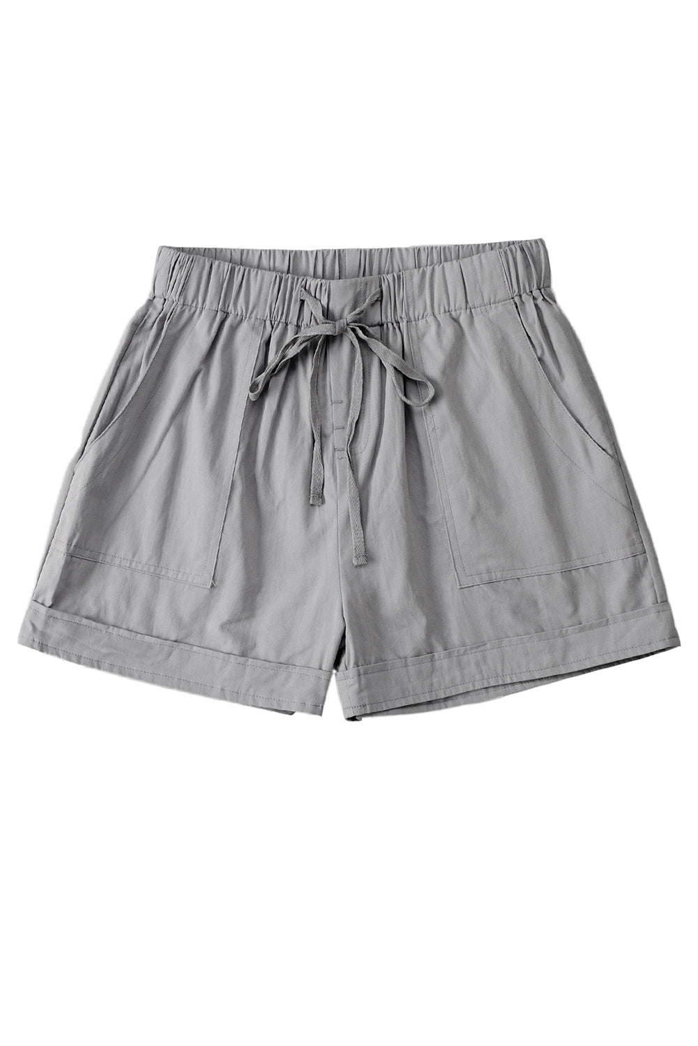 Orange Strive Pocketed Tencel Shorts - LA Grand