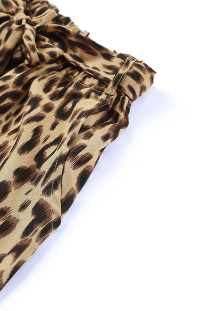 Animal Print Casual Shorts - LA Grand