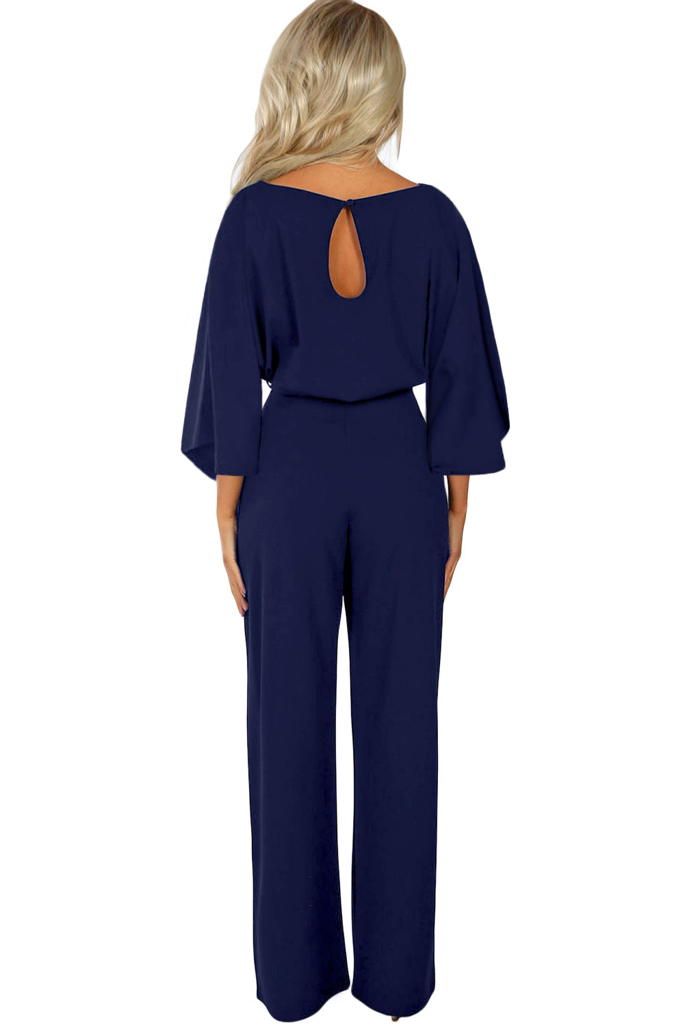 Blue Date Night Jumpsuit - LA Grand