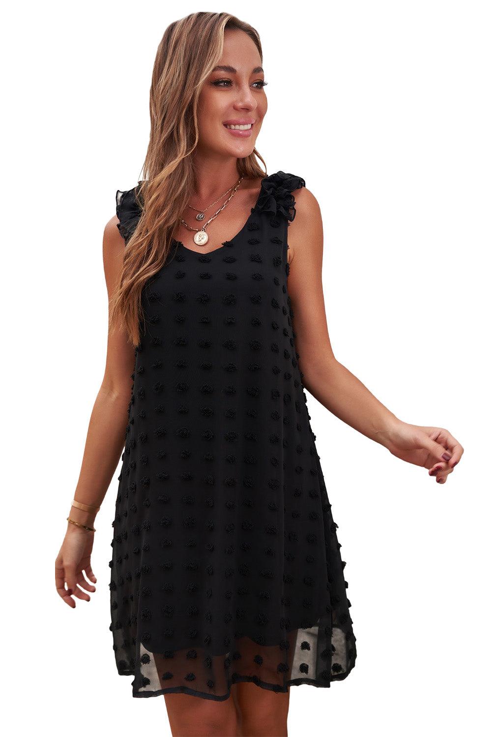 Swiss Dot Mini Dress - LA Grand