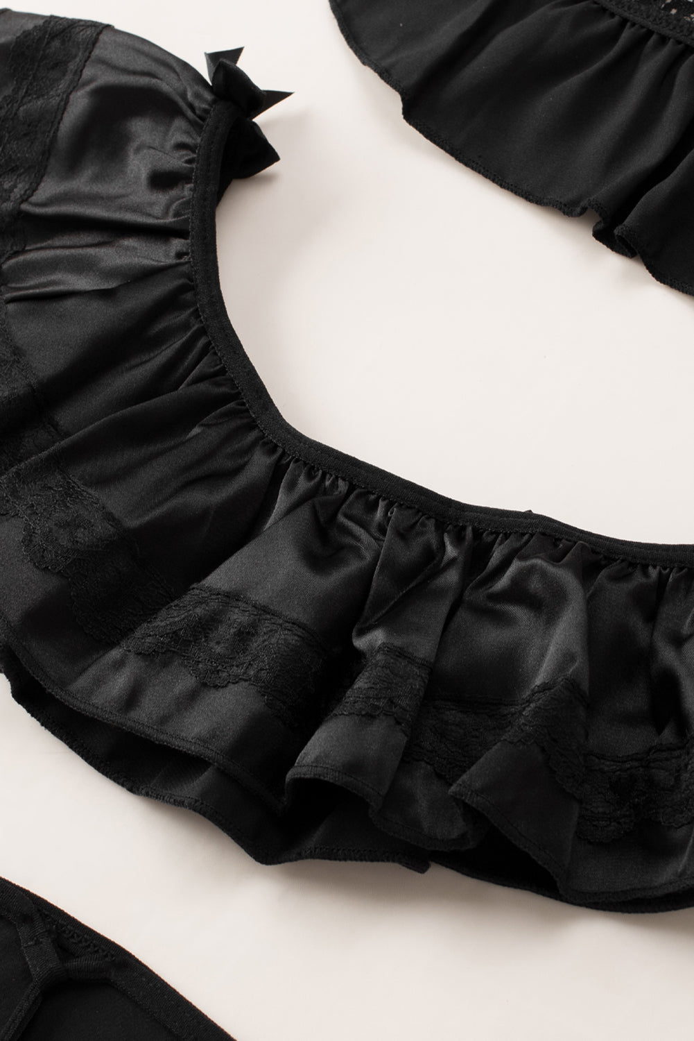 Black Maid of Love Sexy Lingerie Set - LA Grand