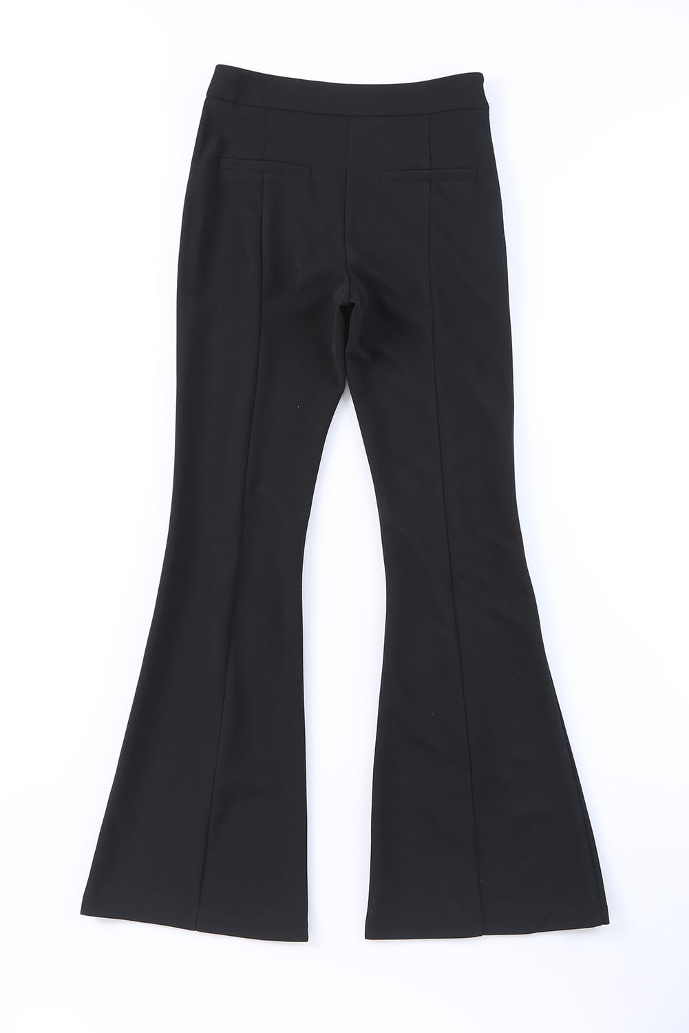 Rose Split Hem High Waist Pants - LA Grand